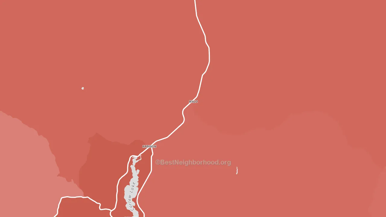 Malo, WA block-group political-lean map