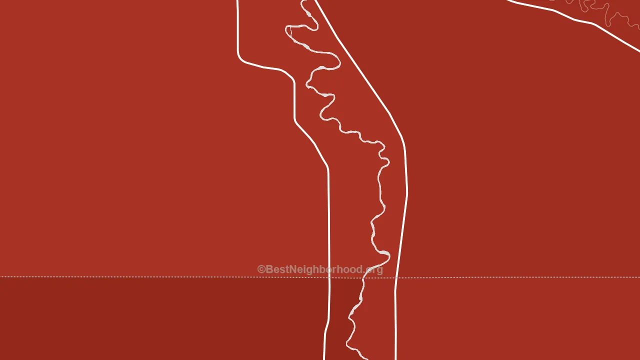 Manderson, WY block-group political-lean map
