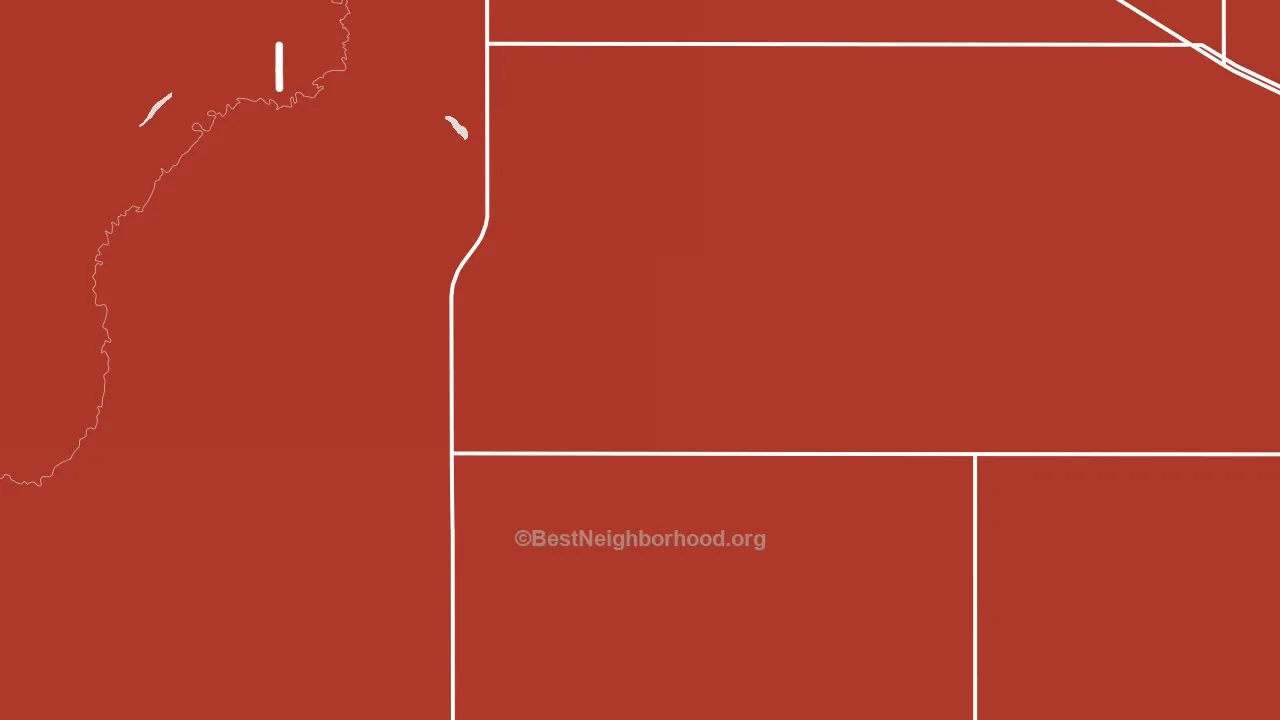 Manfred, ND block-group political-lean map