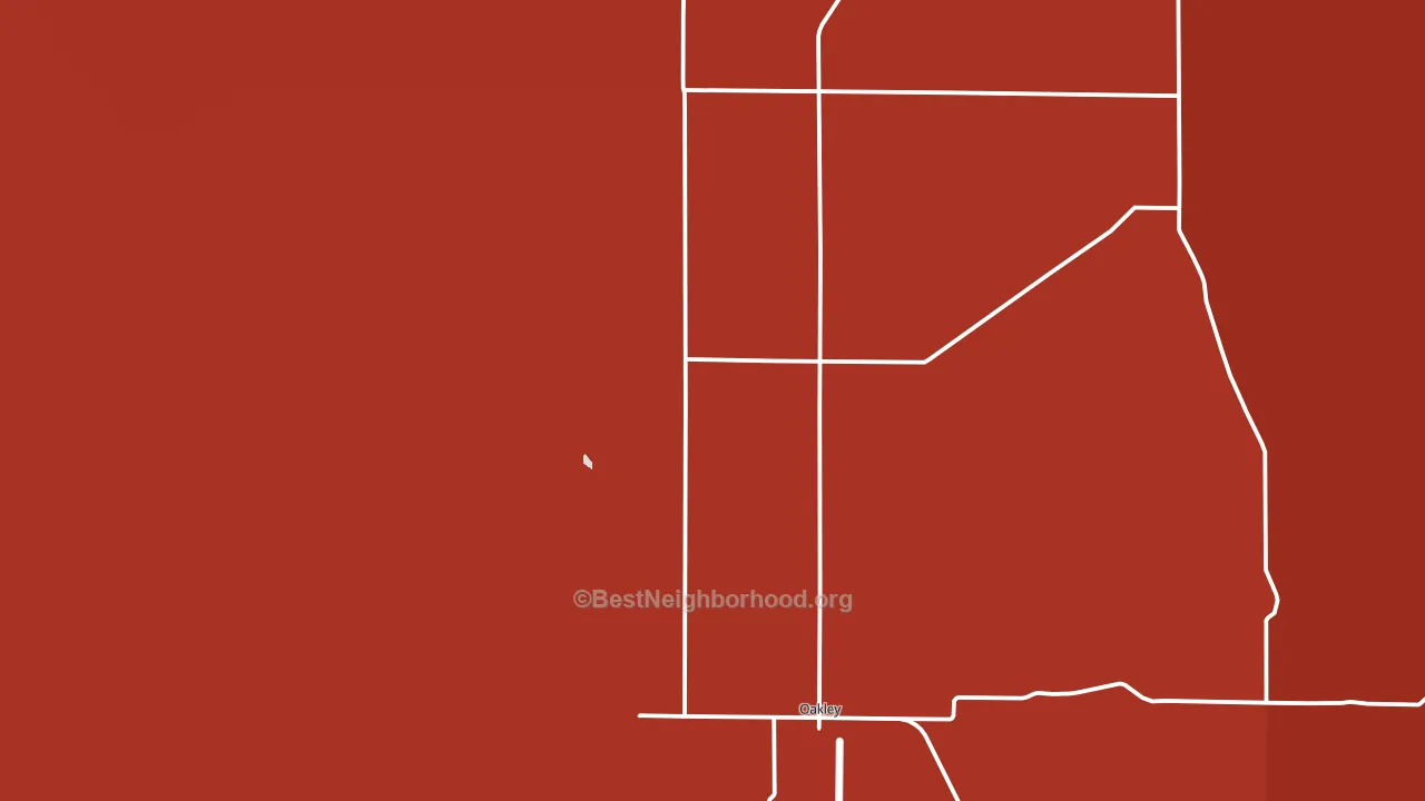 Marion, ID block-group political-lean map
