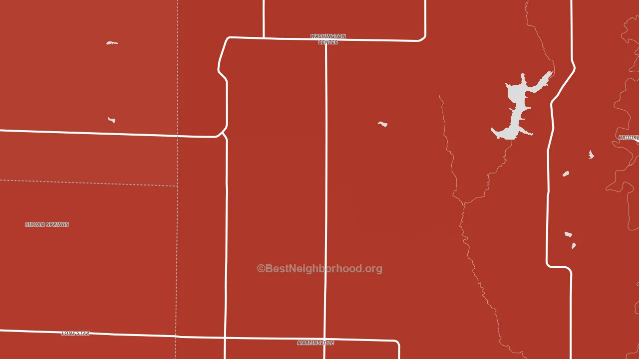 Martinsville, MO block-group political-lean map