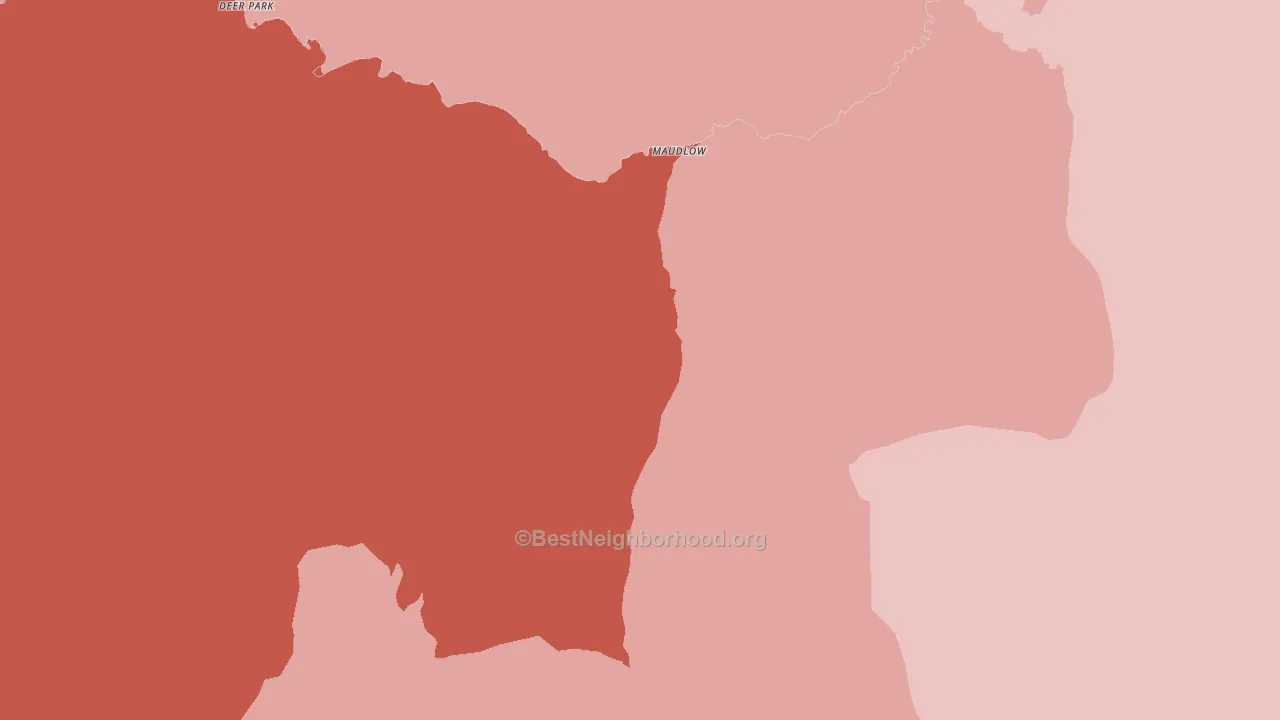 Maudlow, MT block-group political-lean map