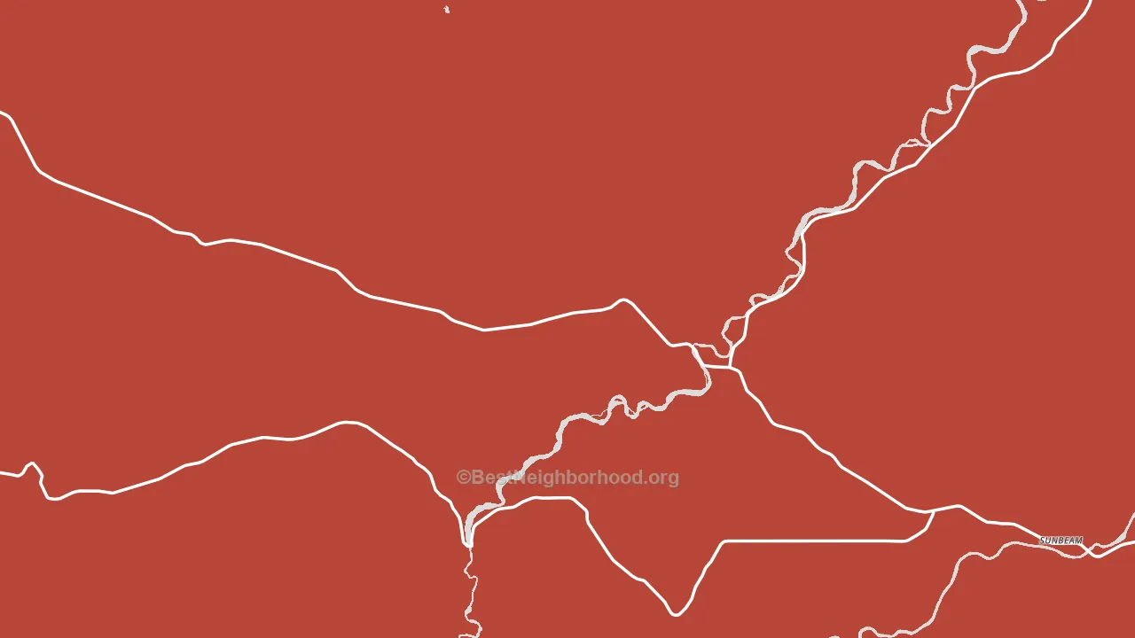 Maybell, CO block-group political-lean map