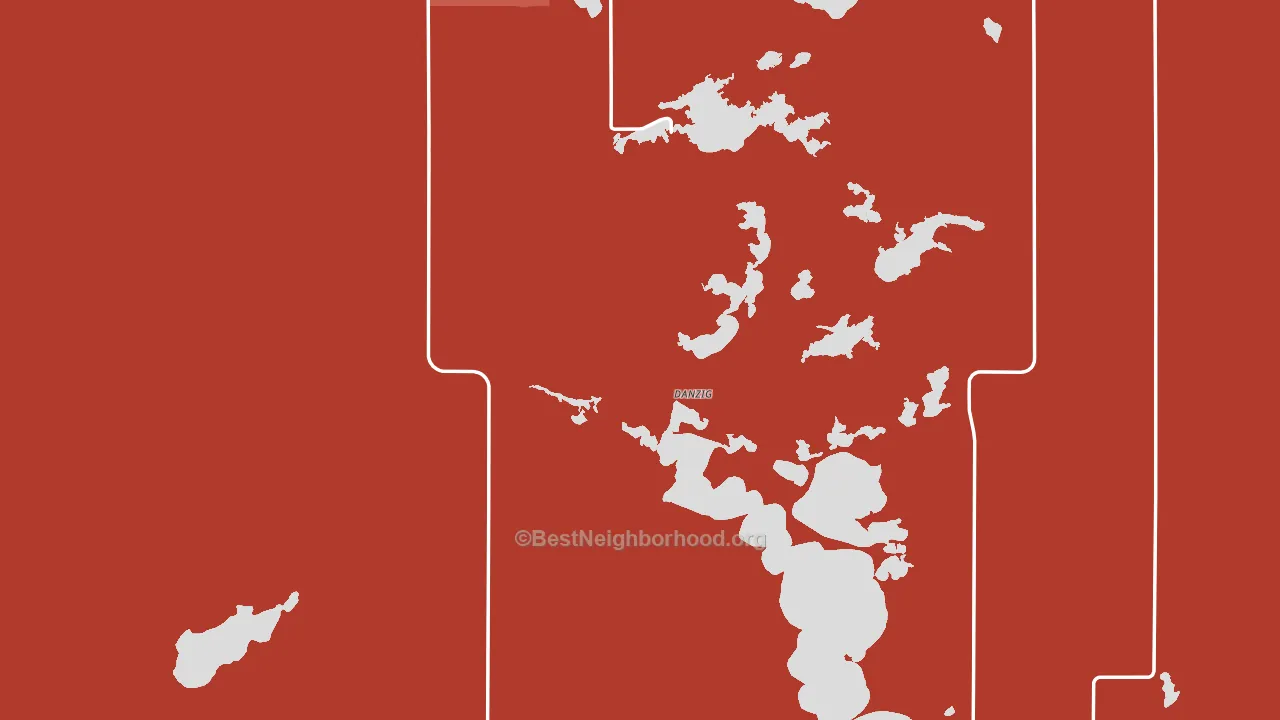 McIntosh County, ND block-group political-lean map