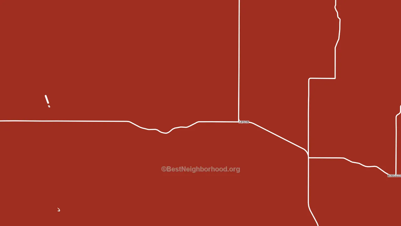 McPherson County, NE block-group political-lean map