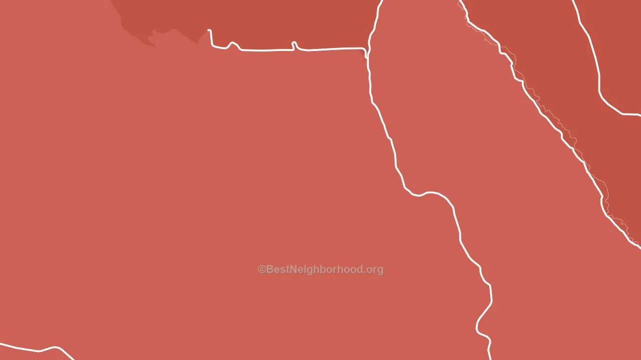 Mikkalo, OR block-group political-lean map