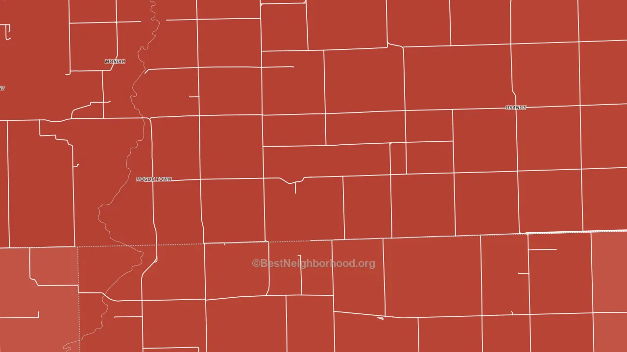 Moonshine, IL block-group political-lean map
