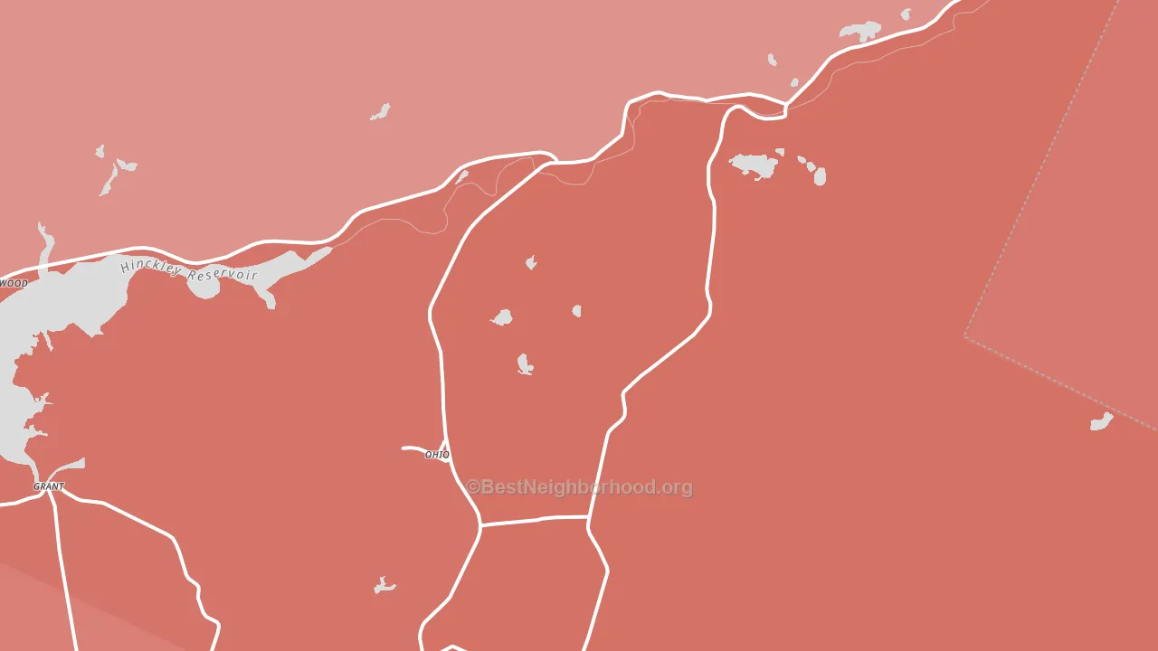Morehouseville, NY block-group political-lean map
