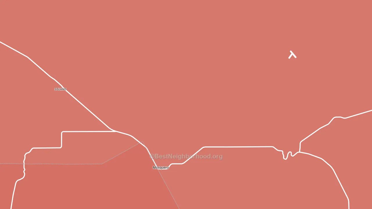 Mosquero, NM block-group political-lean map