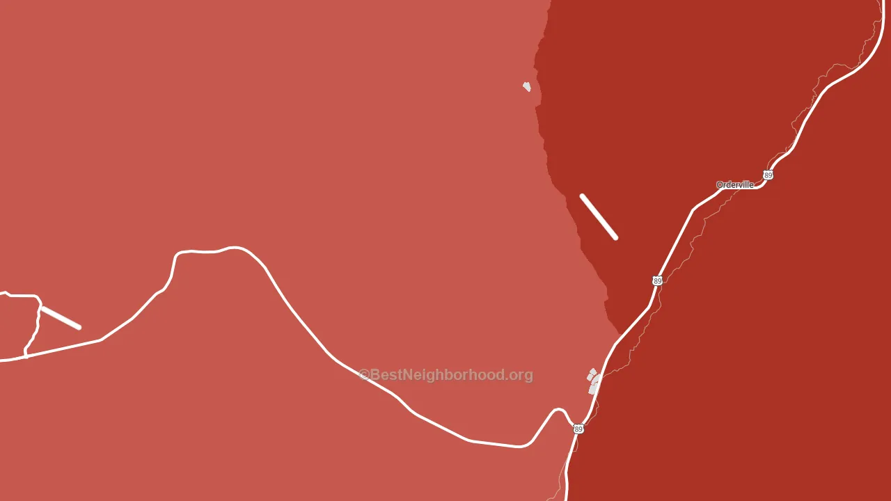 Mount Carmel, UT block-group political-lean map