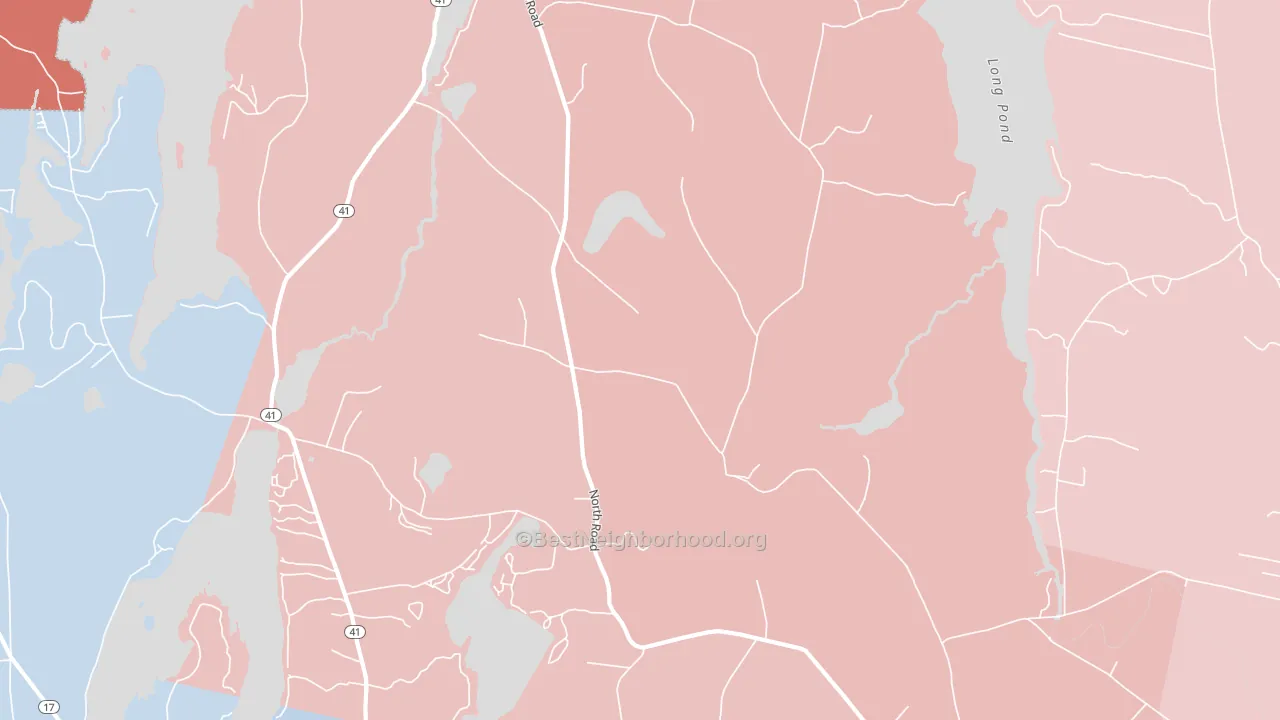 Mount Vernon, ME block-group political-lean map