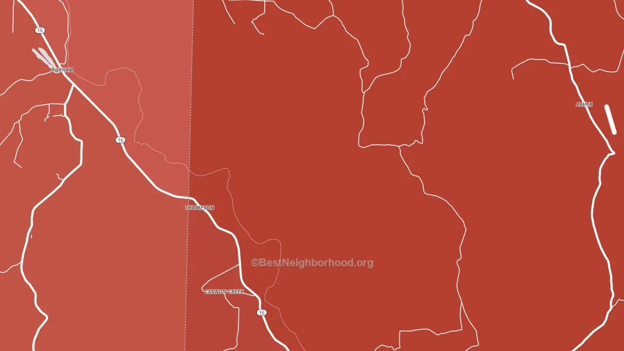 Mountain Crest, AR block-group political-lean map