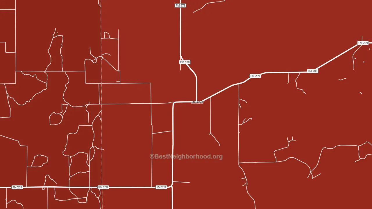 Murray, TX block-group political-lean map