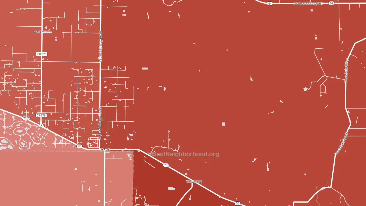 Myakka City, FL block-group political-lean map