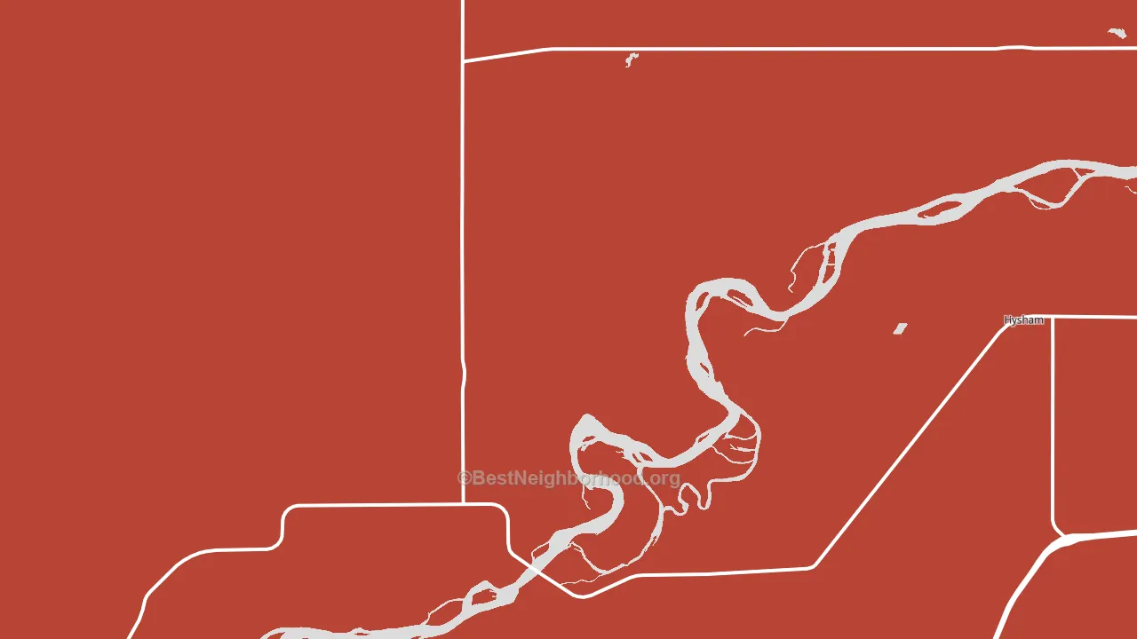 Myers, MT block-group political-lean map