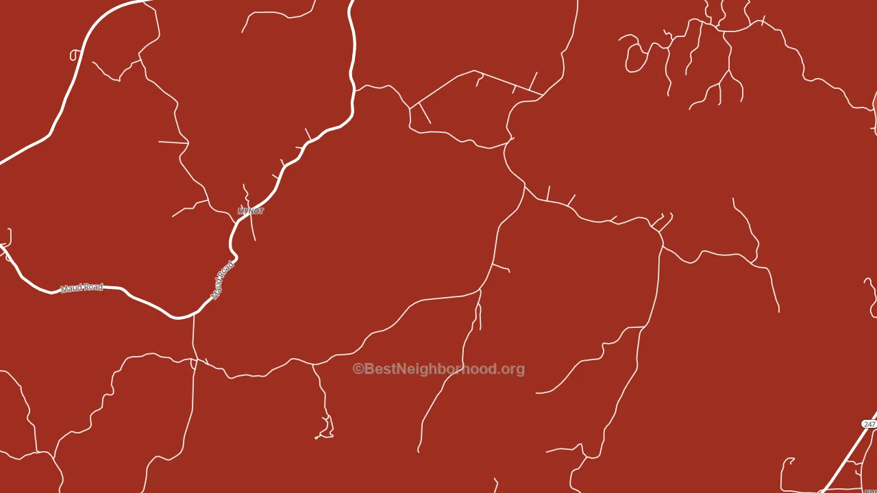 Mynot, AL block-group political-lean map