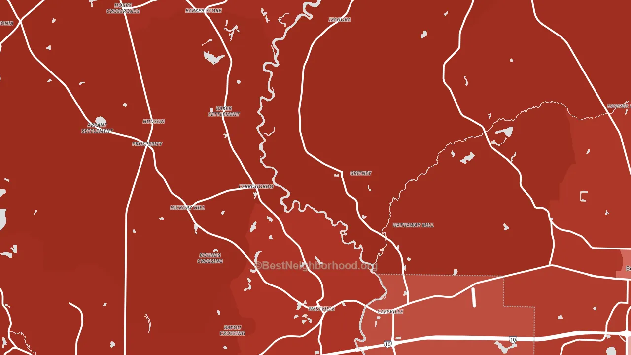 New Hope, FL block-group political-lean map