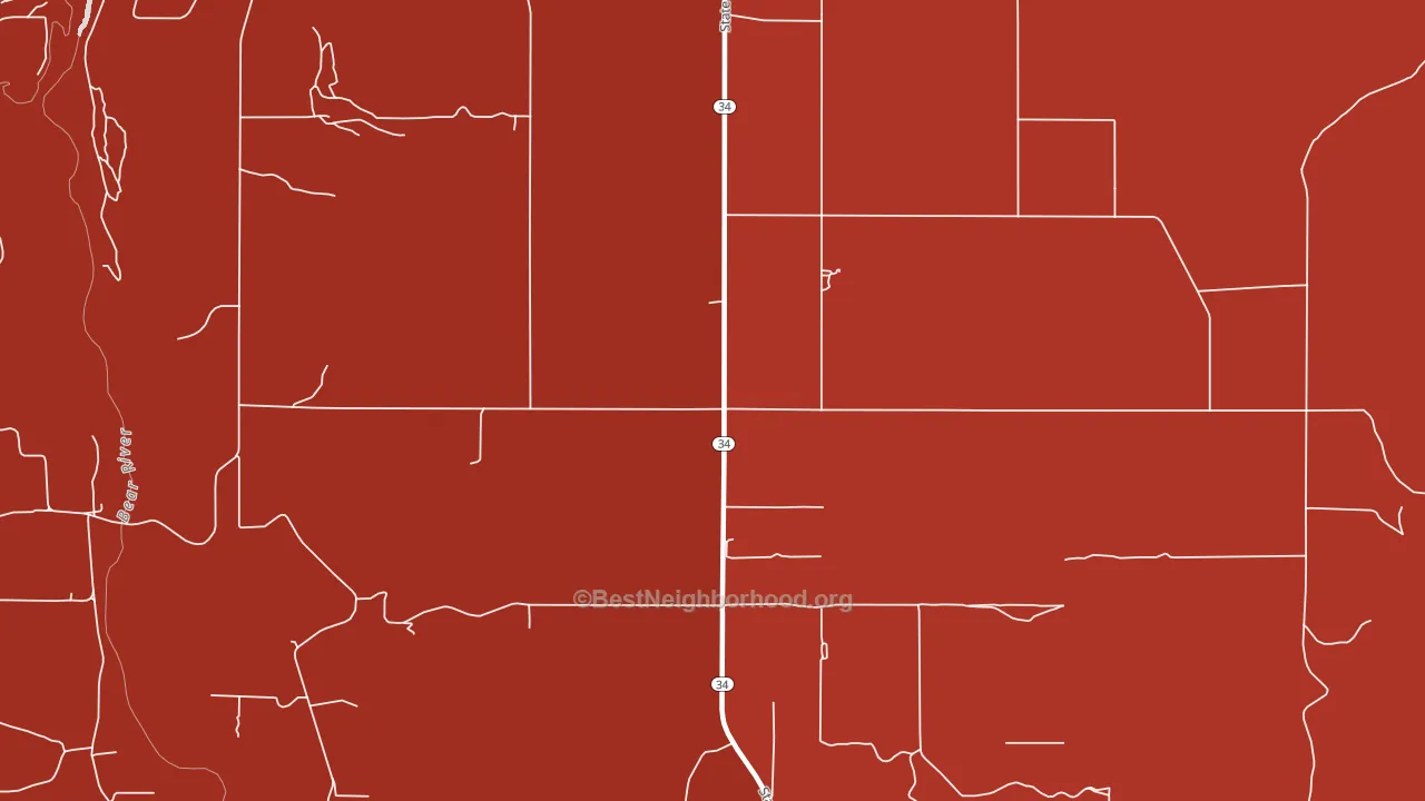 Niter, ID block-group political-lean map