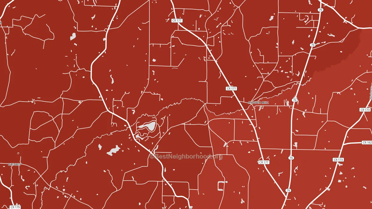 Noma, FL block-group political-lean map