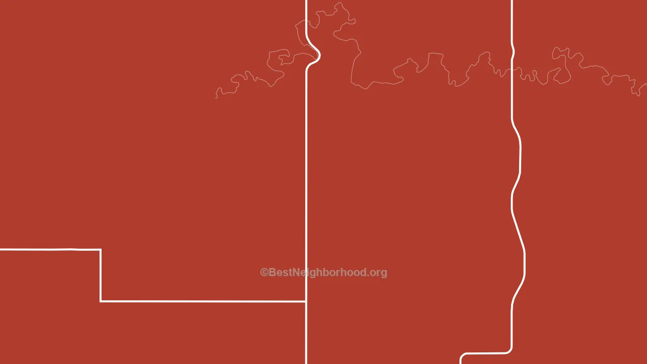 North Lemmon, ND block-group political-lean map
