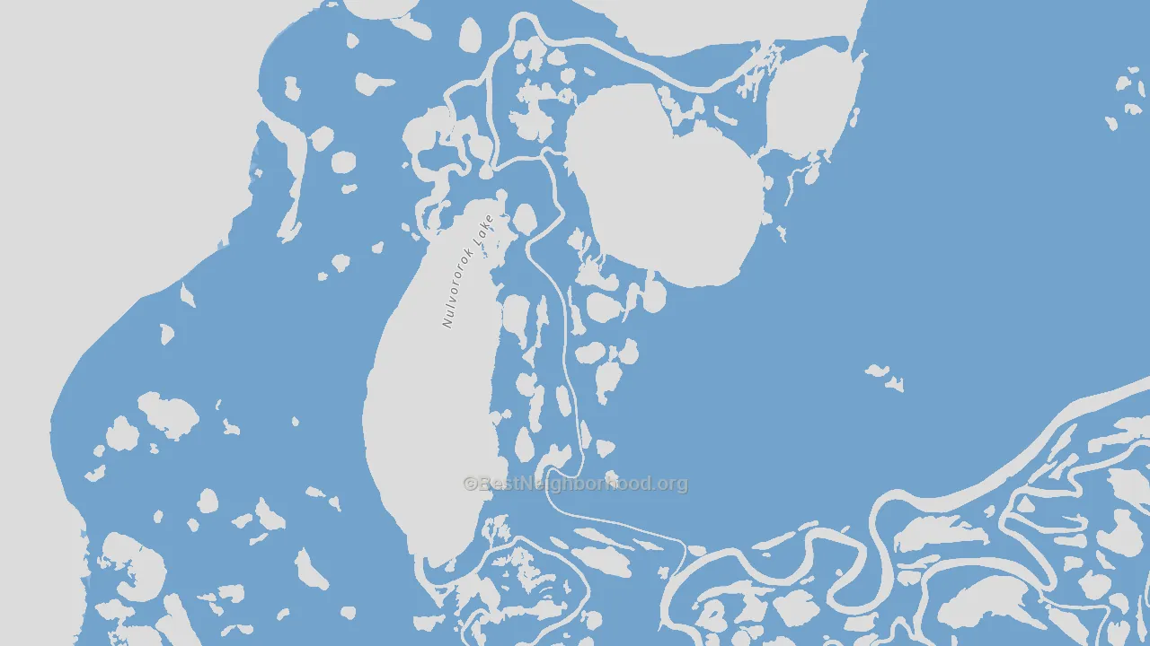 Northwest Arctic Borough, AK block-group political-lean map