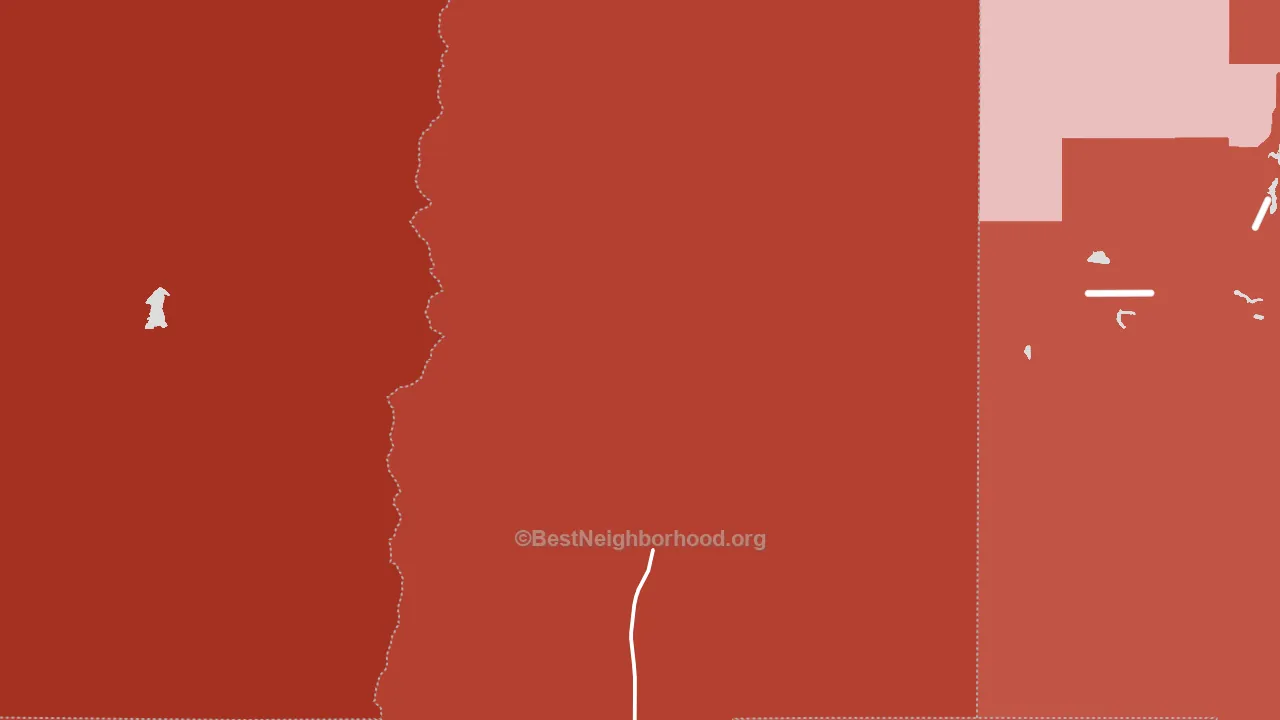 Ola, ID block-group political-lean map