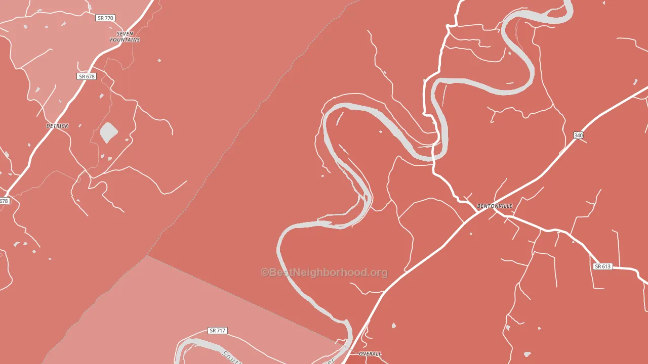 Overall, VA block-group political-lean map