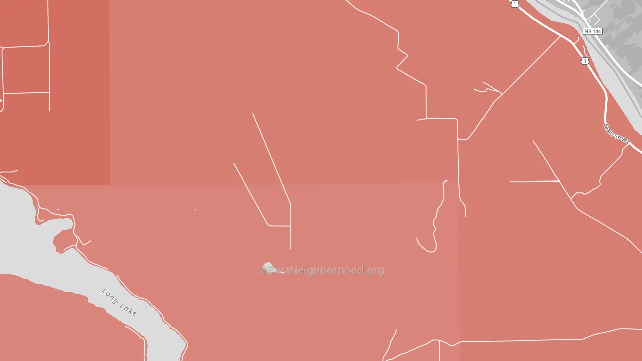 Parent, ME block-group political-lean map