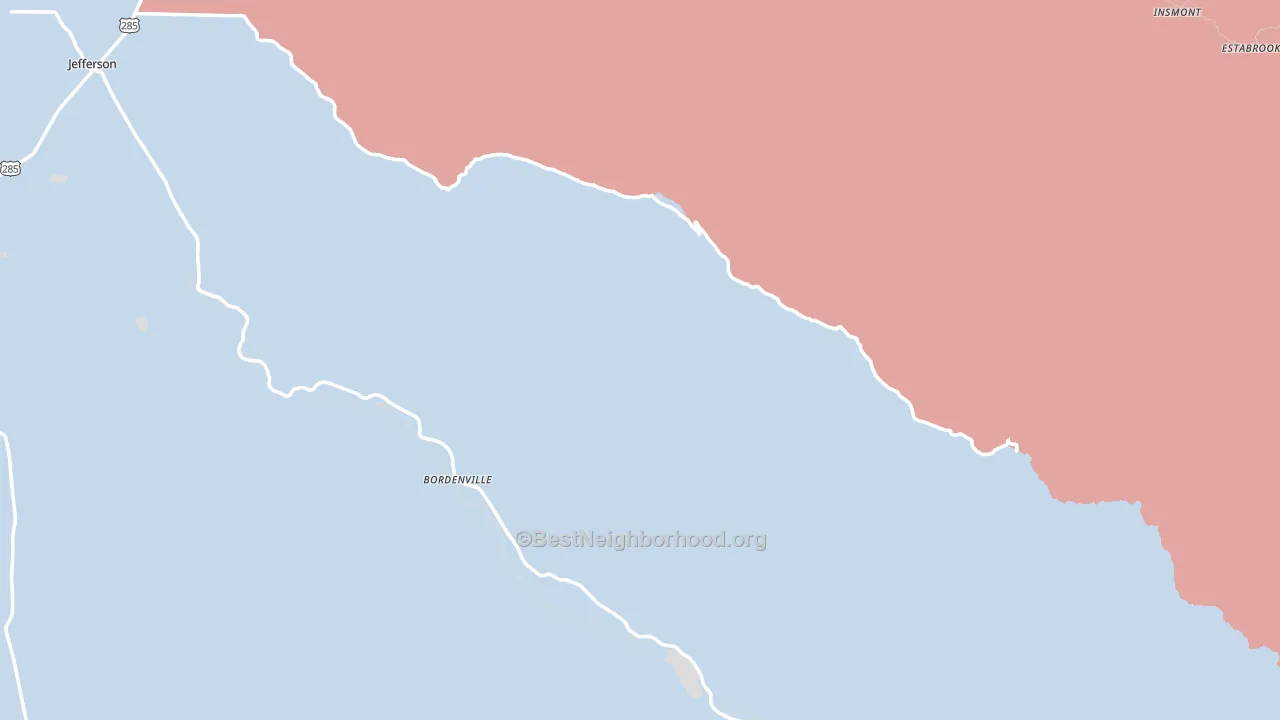 Park County, CO block-group political-lean map