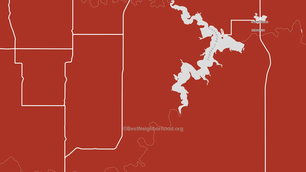 Perkins County, SD block-group political-lean map