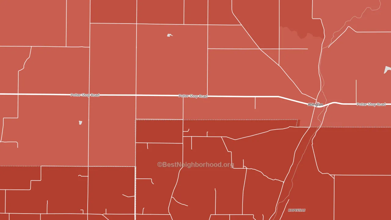 Philomath, IN block-group political-lean map
