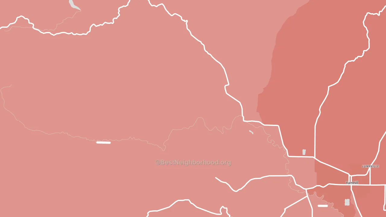 Pike, OR block-group political-lean map