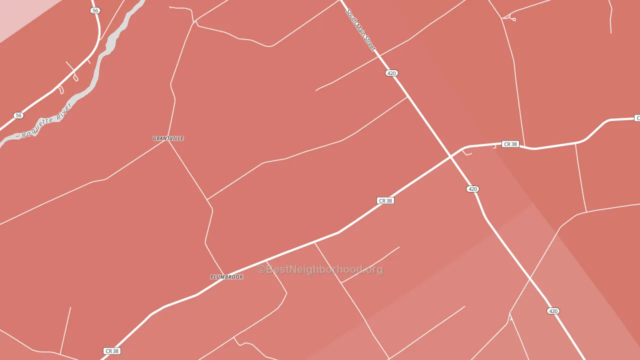 Plumbrook, NY block-group political-lean map