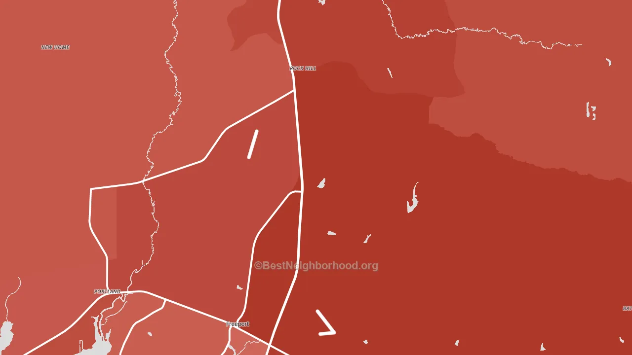Point Washington, FL block-group political-lean map