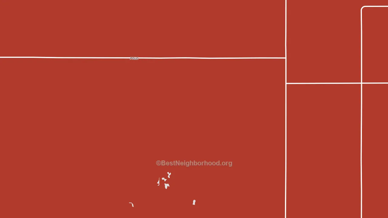 Polo, SD block-group political-lean map