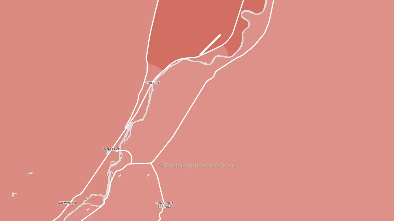 Pray, MT block-group political-lean map