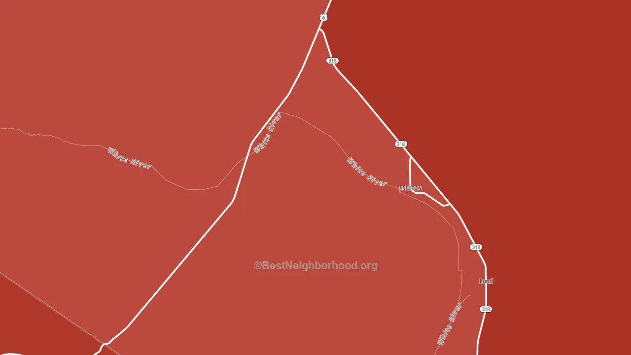 Preston, NV block-group political-lean map