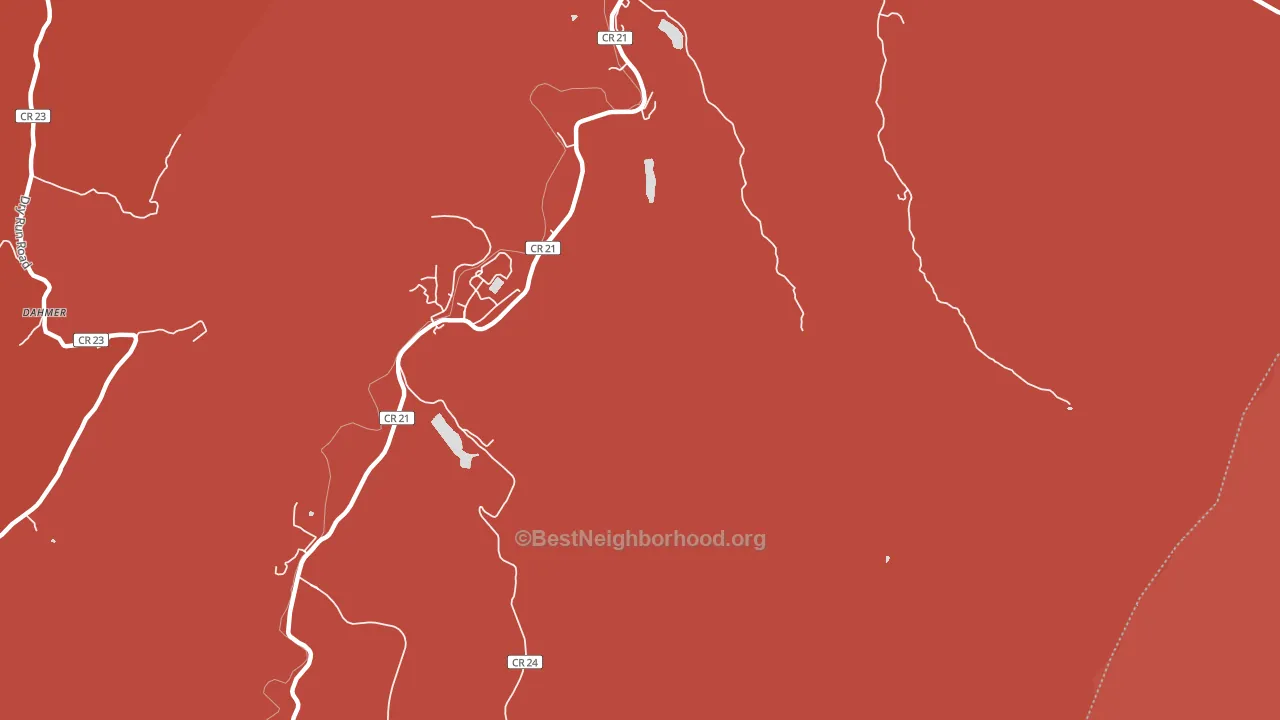 Propstburg, WV block-group political-lean map