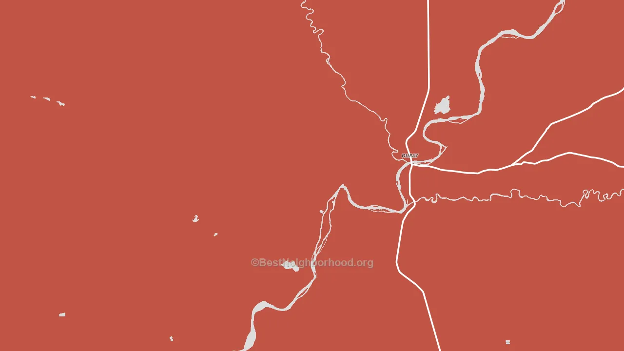 Randlett, UT block-group political-lean map