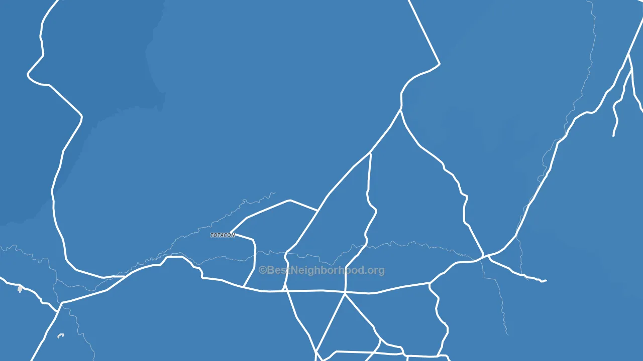Red Mesa, AZ block-group political-lean map