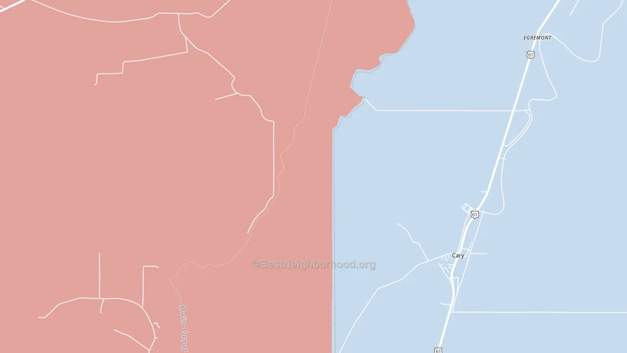 Richey, MS block-group political-lean map