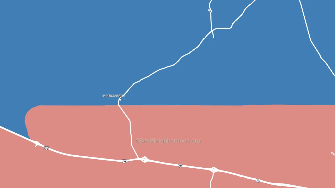 Rimmy Jims, AZ block-group political-lean map