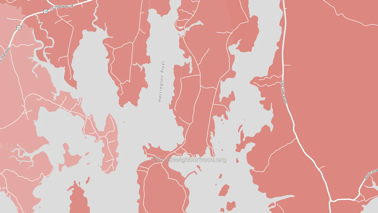 Ripley, ME block-group political-lean map