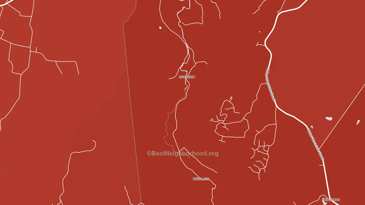 Riverview, TN block-group political-lean map