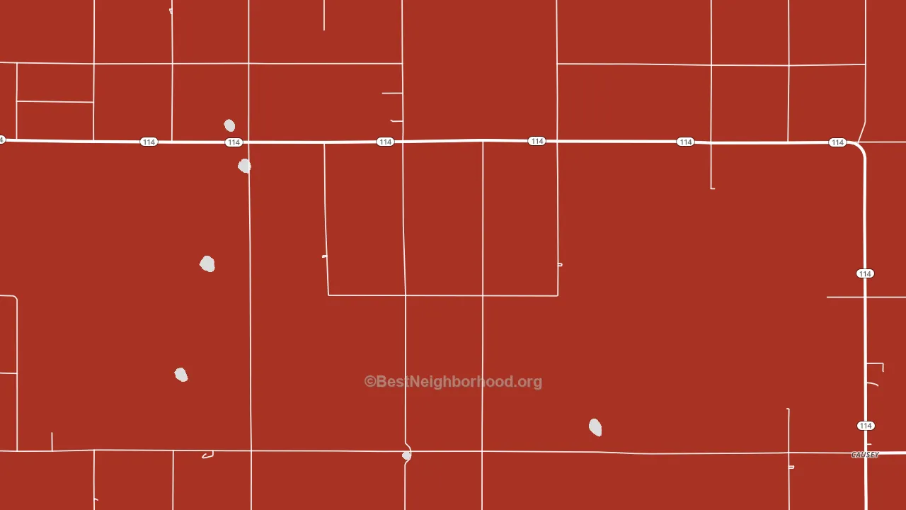 Rogers, NM block-group political-lean map