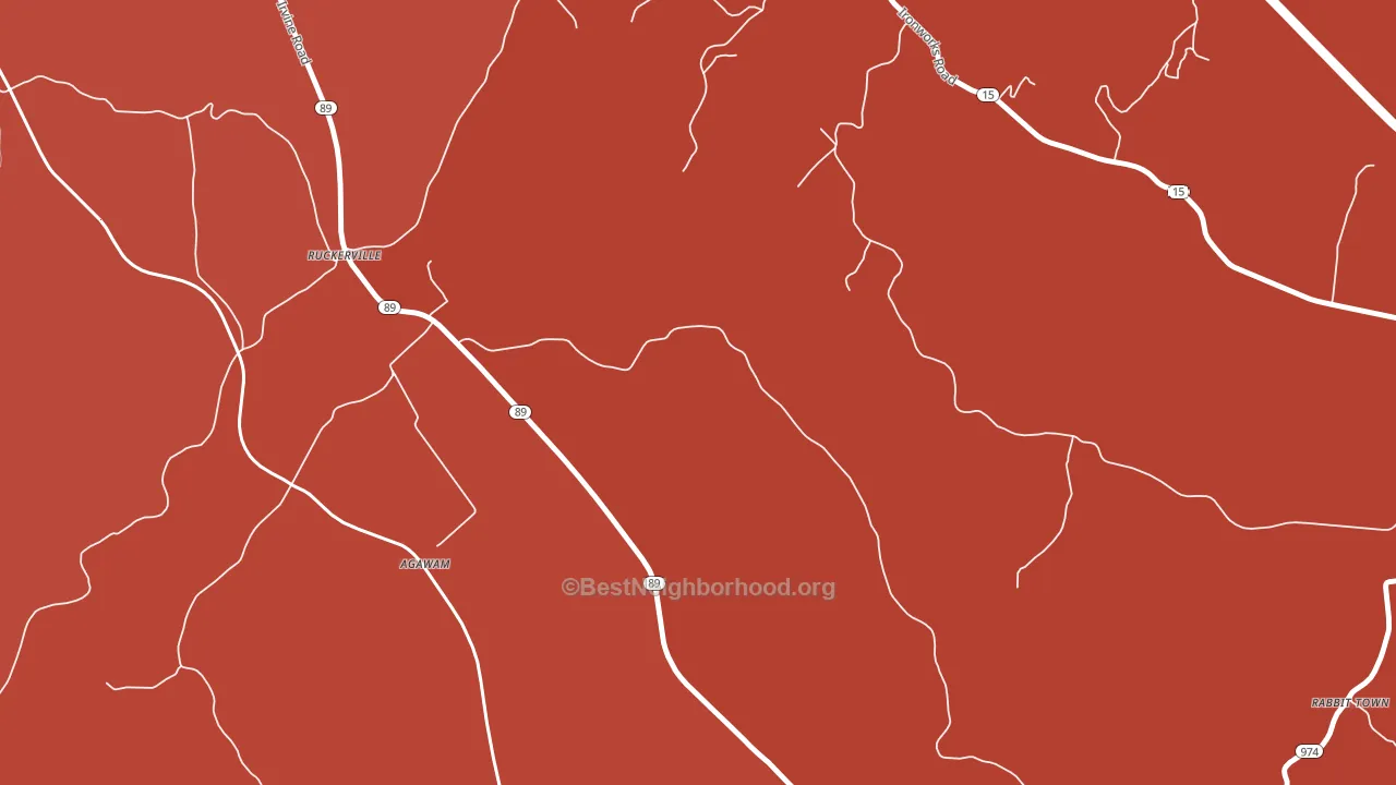 Ruckerville, KY block-group political-lean map