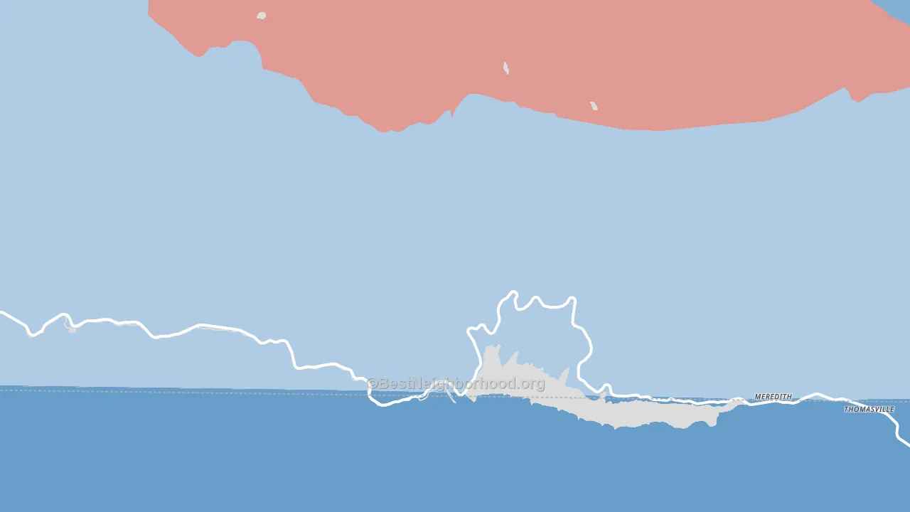 Ruedi, CO block-group political-lean map