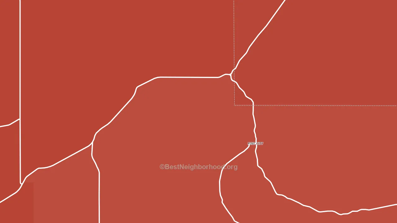 Ruggs, OR block-group political-lean map