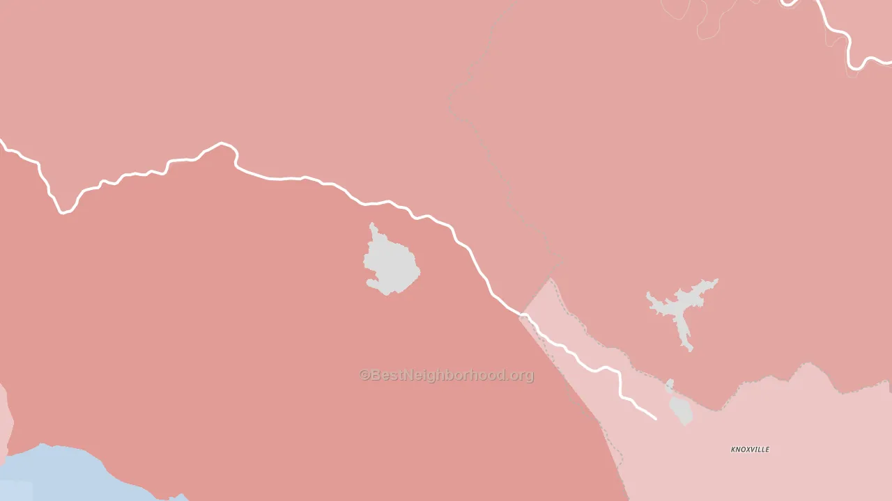 Rumsey, CA block-group political-lean map