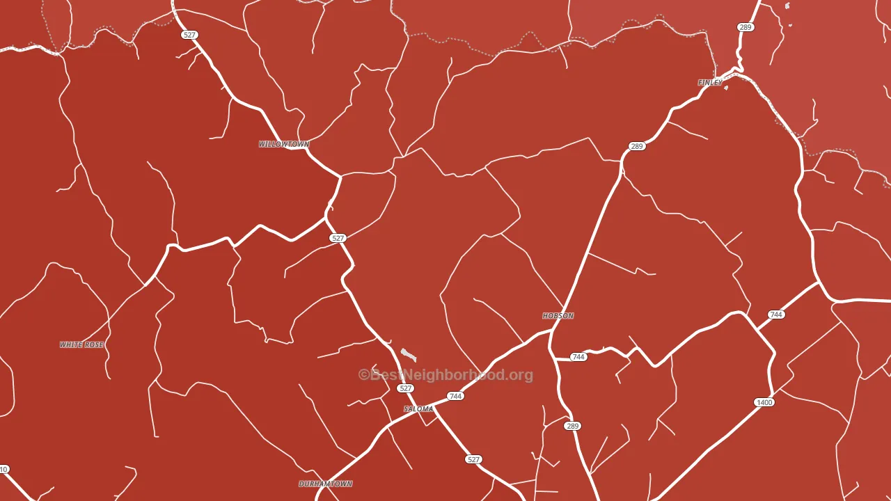 Saloma, KY block-group political-lean map